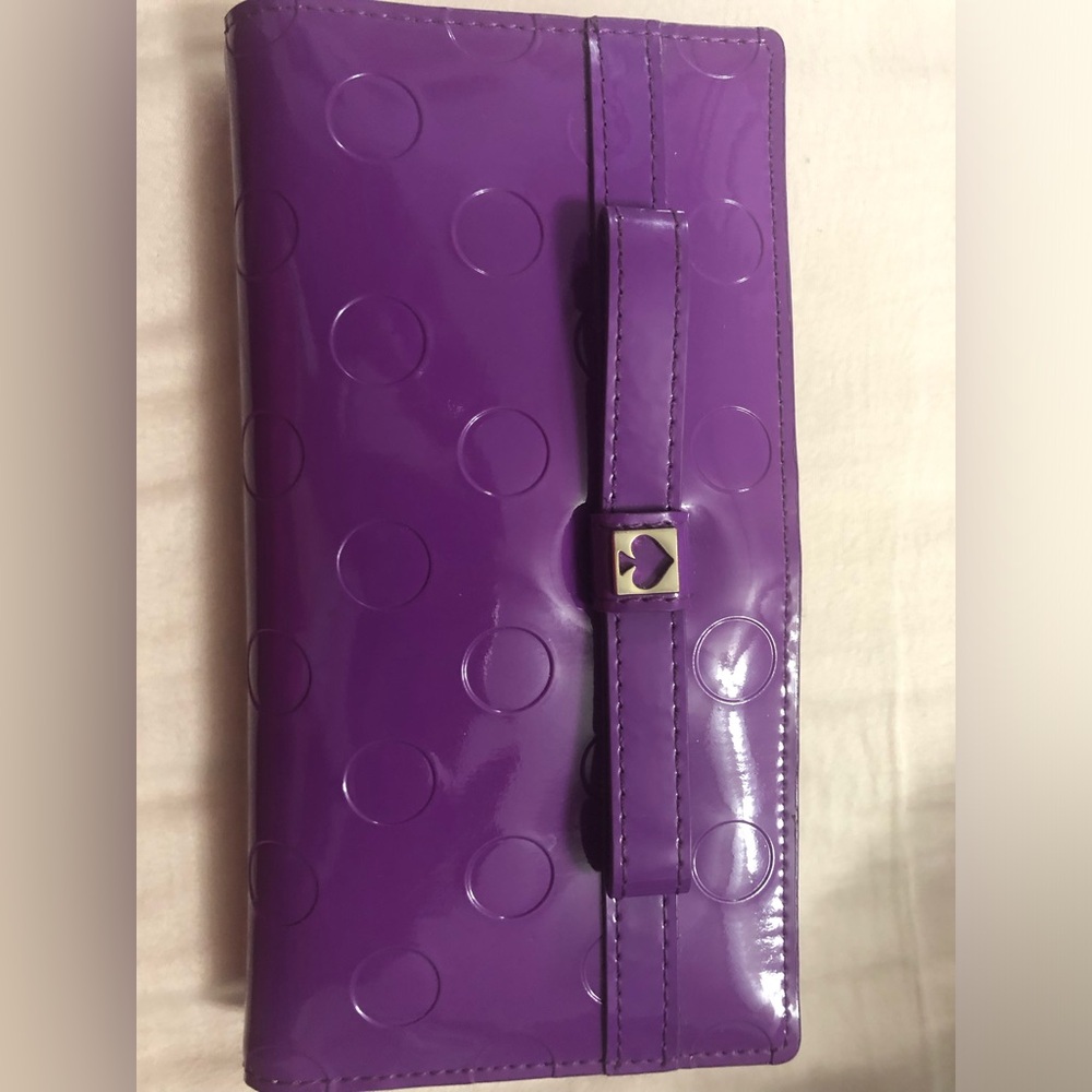 Like New Kate Spade Wallet Purple